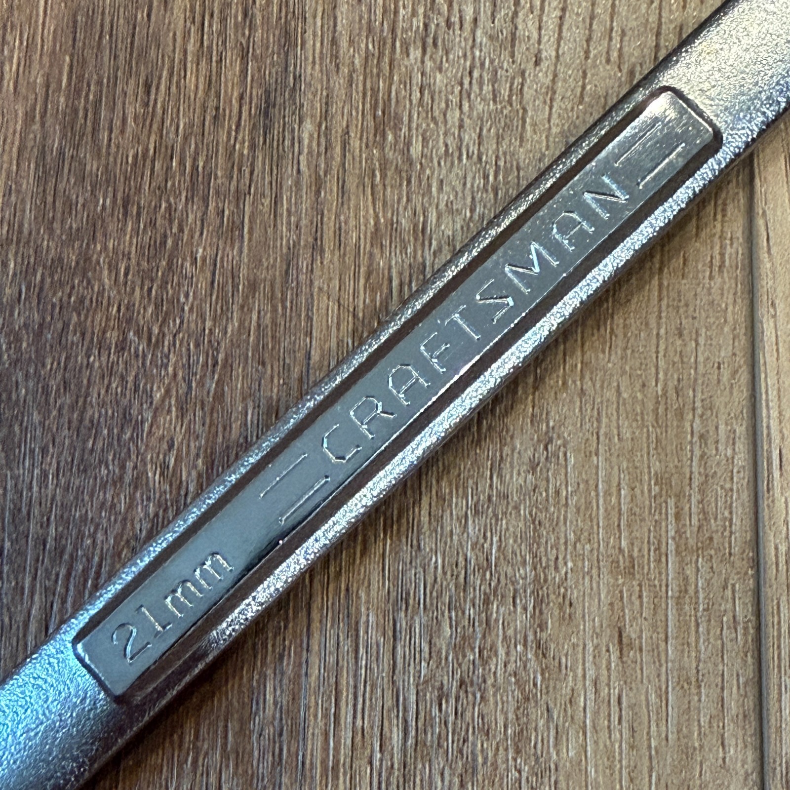 Craftsman Tools USA 42938 VA Metric 21mm Chrome Combination Wrench 12 Point