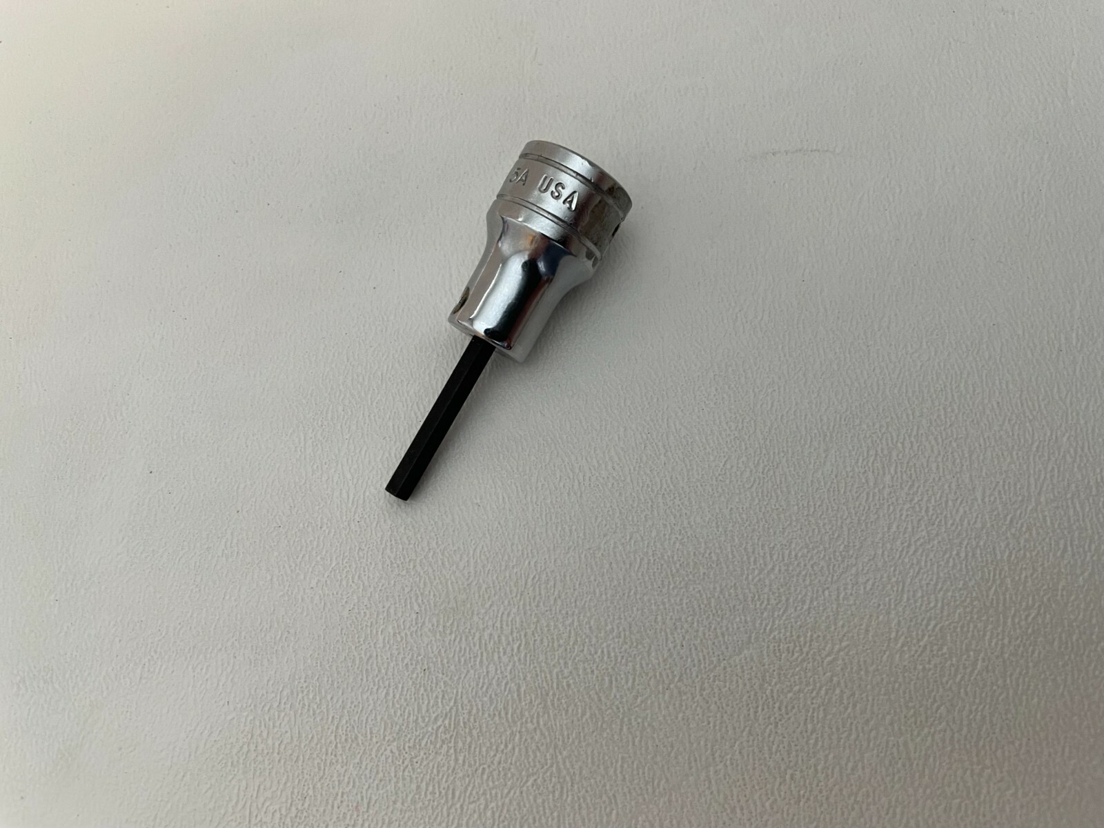 Snap-On Tools USA 3/8″ Drive 9/64″ SAE Hex Bit Chrome Socket FA4.5A *NEW BIT*