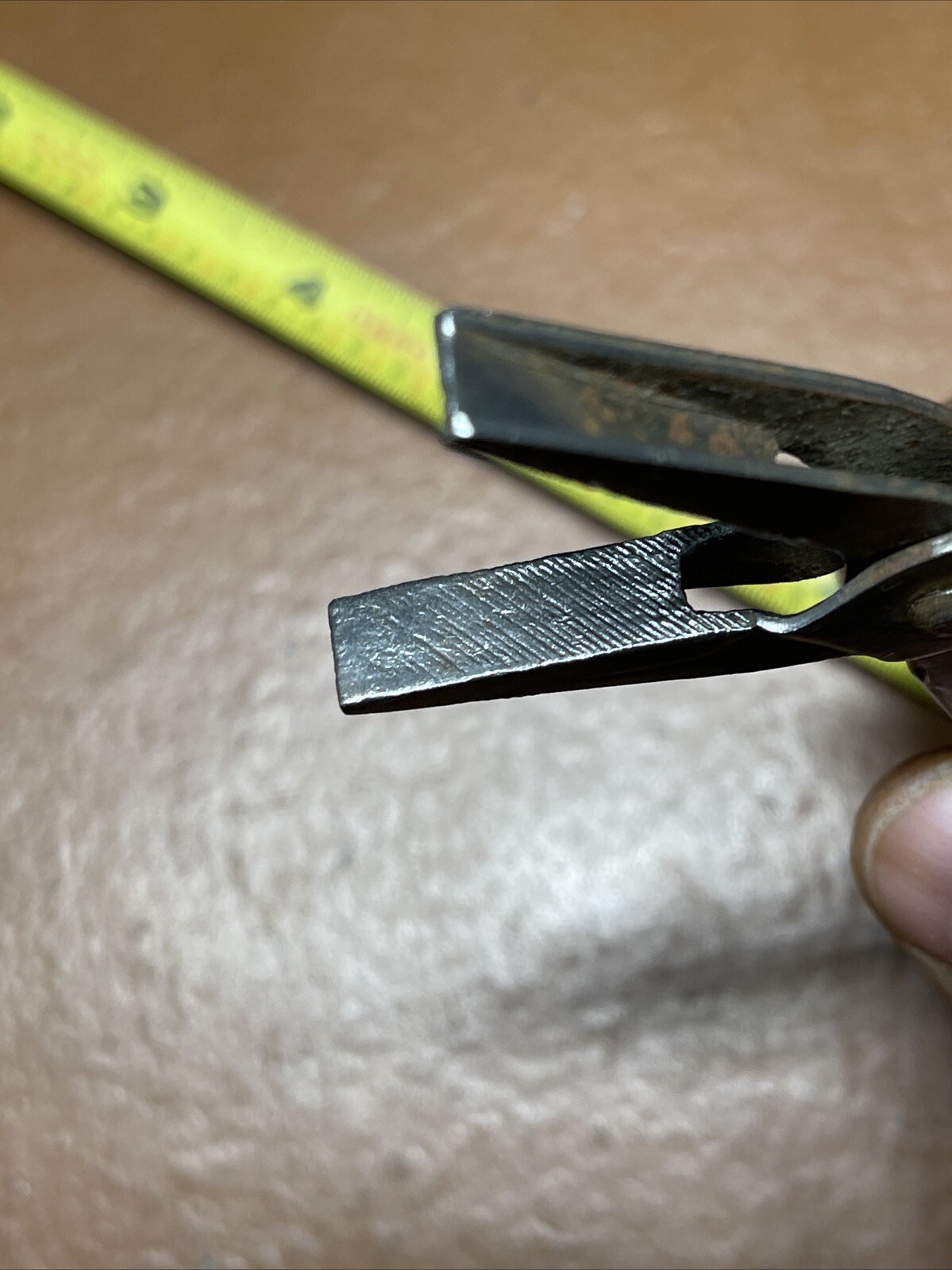 Vintage Lodi USA 4 1/2 In Inch Long Duck Bill Pliers Working Pat 1894 & 1900