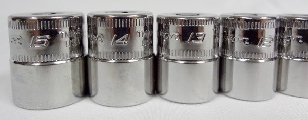 Snap-On 117TMM 17 Piece 1/4″ Drive 6 Point Metric Service Starter Set w/ Case!