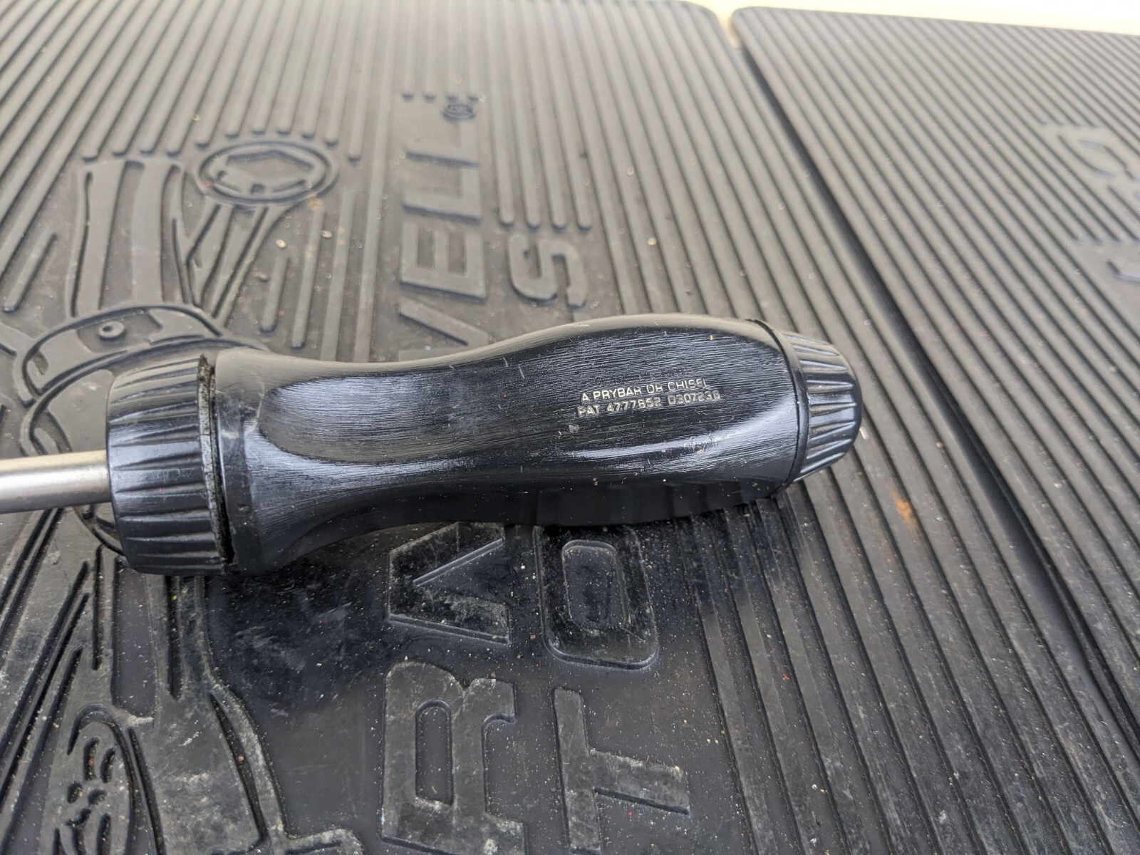 #aw307 Snap On Tools Ratcheting Magnetic Long Screwdriver Black SSDMR8