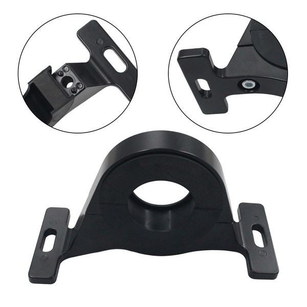 Driveshaft Mount 6061-T6 Aluminum Alloy Rubber Bushing Two-piece Construction