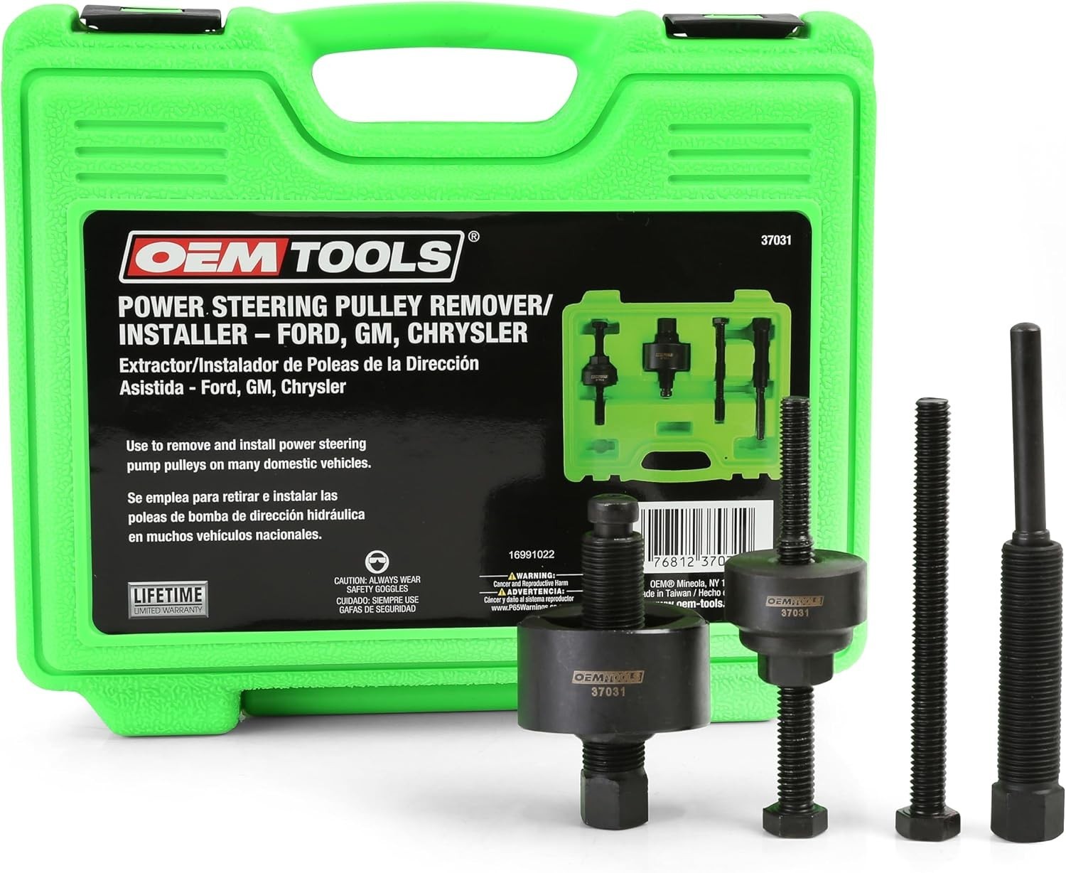 Power Steering Pulley Puller and Installer Kit, Removes and Installs Power St…