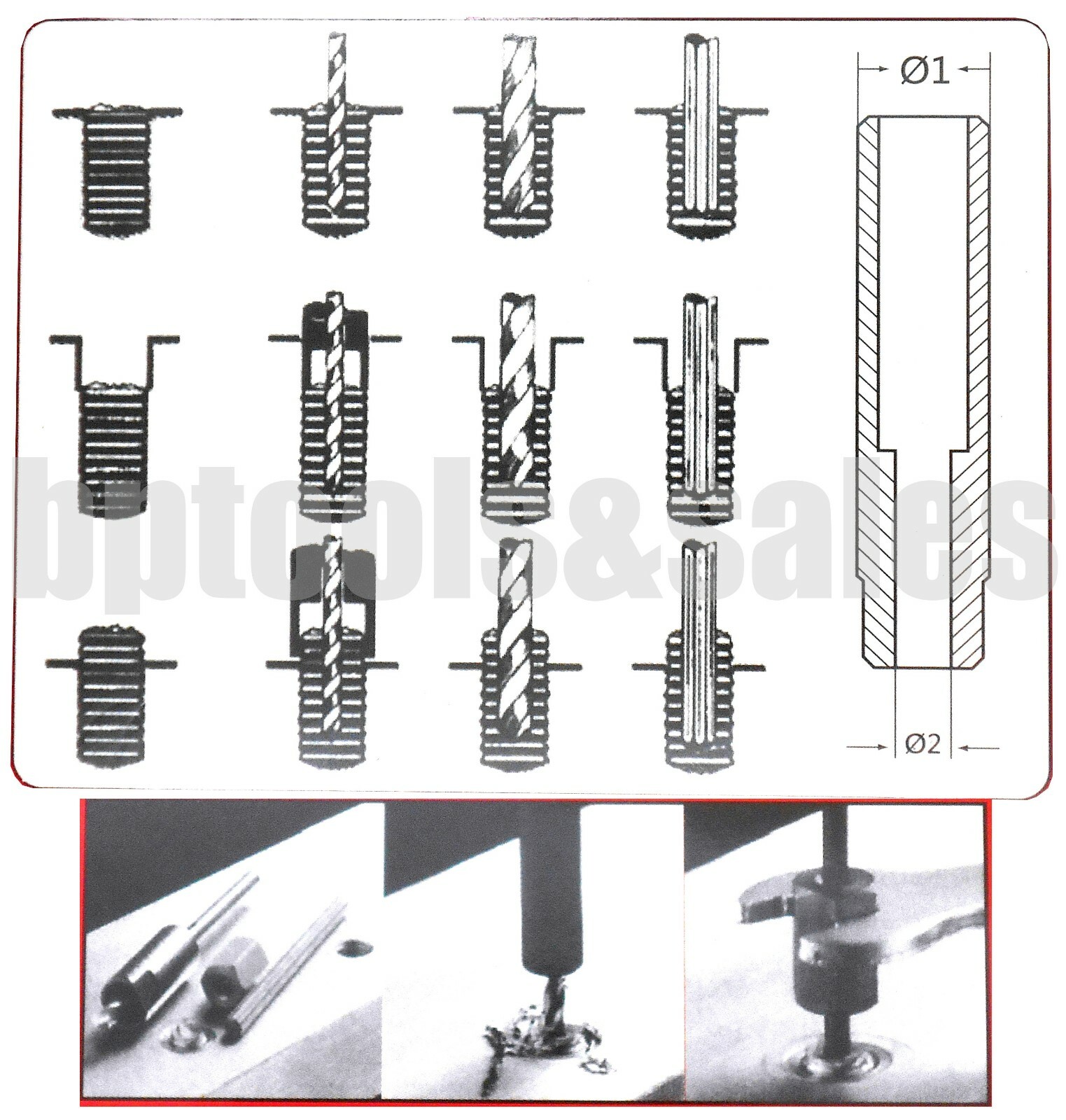 25pc Screw Extractor Easy Out Drill & Guide Set Broken Screws Bolts Remover NEW