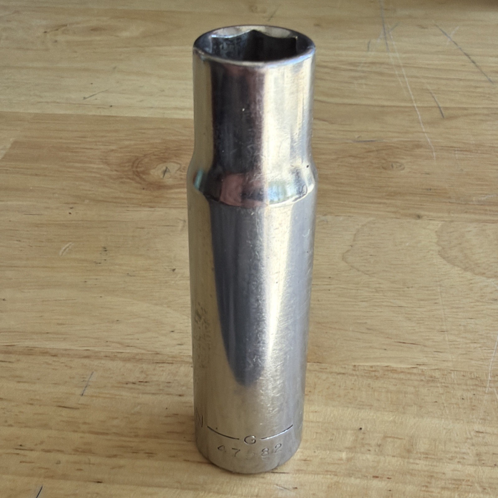 Craftsman 1/2″ Deep Socket 1/2″ Drive 6 Point G Series 47582 Made in USA