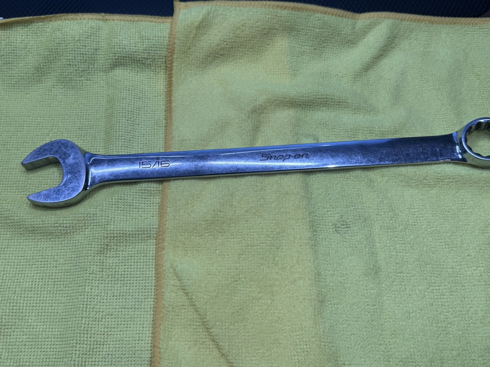SNAP ON TOOLS NO. OEX30B SAE 15/16″ FLANK DRIVE 12-PT COMBINATION WRENCH