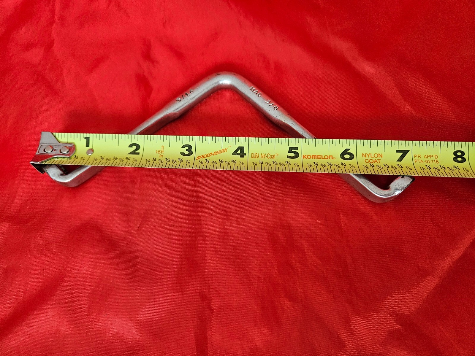 MAC S134 5/16″ x 3/8″ 6 Point Brake Bleeder 90 Degree Double Box Wrench USA S10