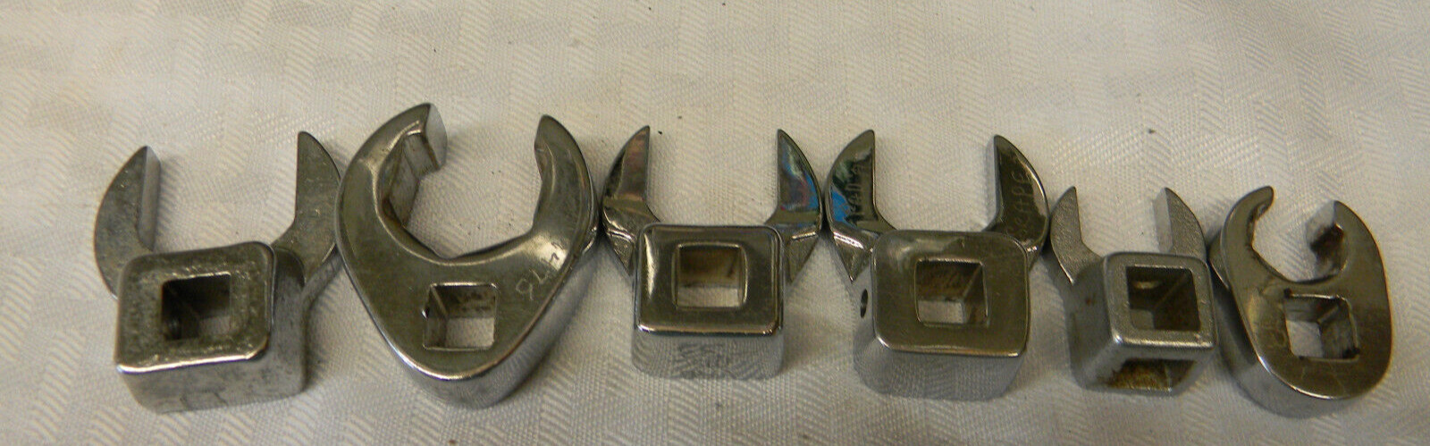 SNAP-ON 3/8″ DR 6PC CROWFOOT WRENCH SET 1/2″, 9/16″, 3/4″, 13/16″, 7/8″, 15/16″