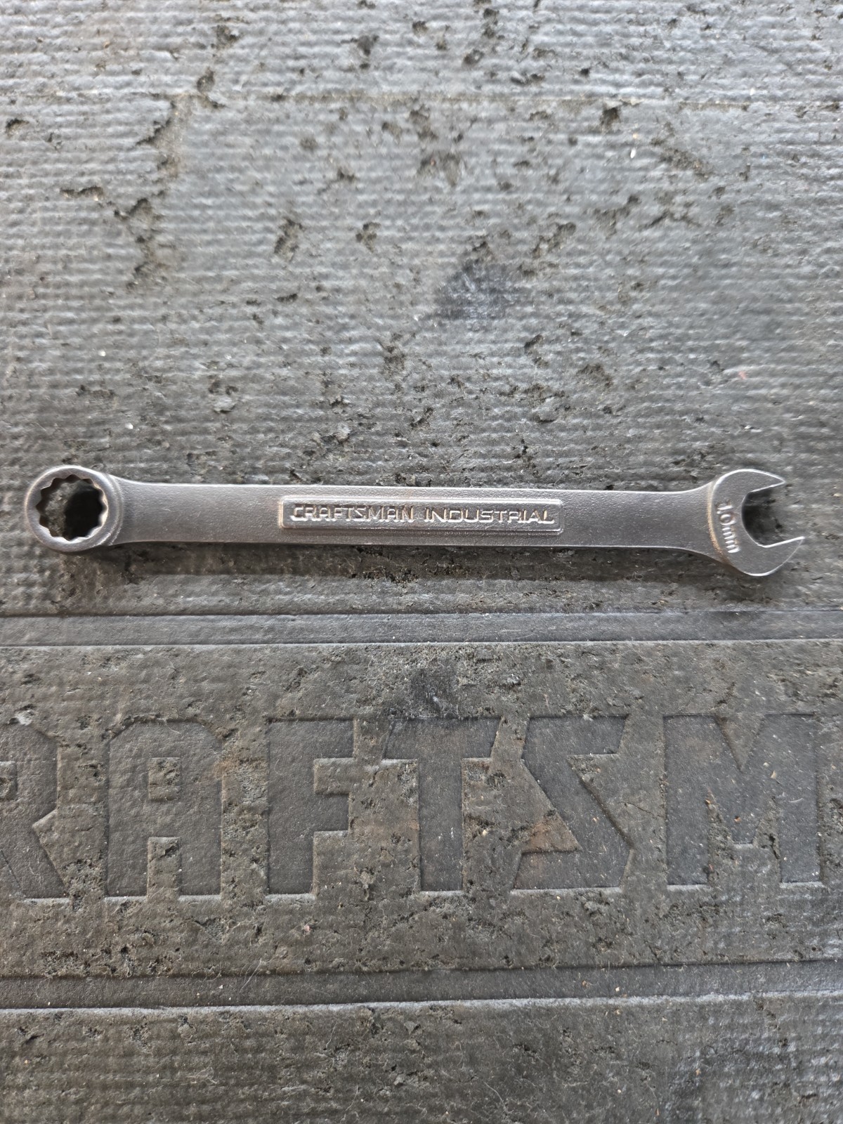 Craftsman Industrial 10mm 23714 Black Oxide Combination Wrench Usa