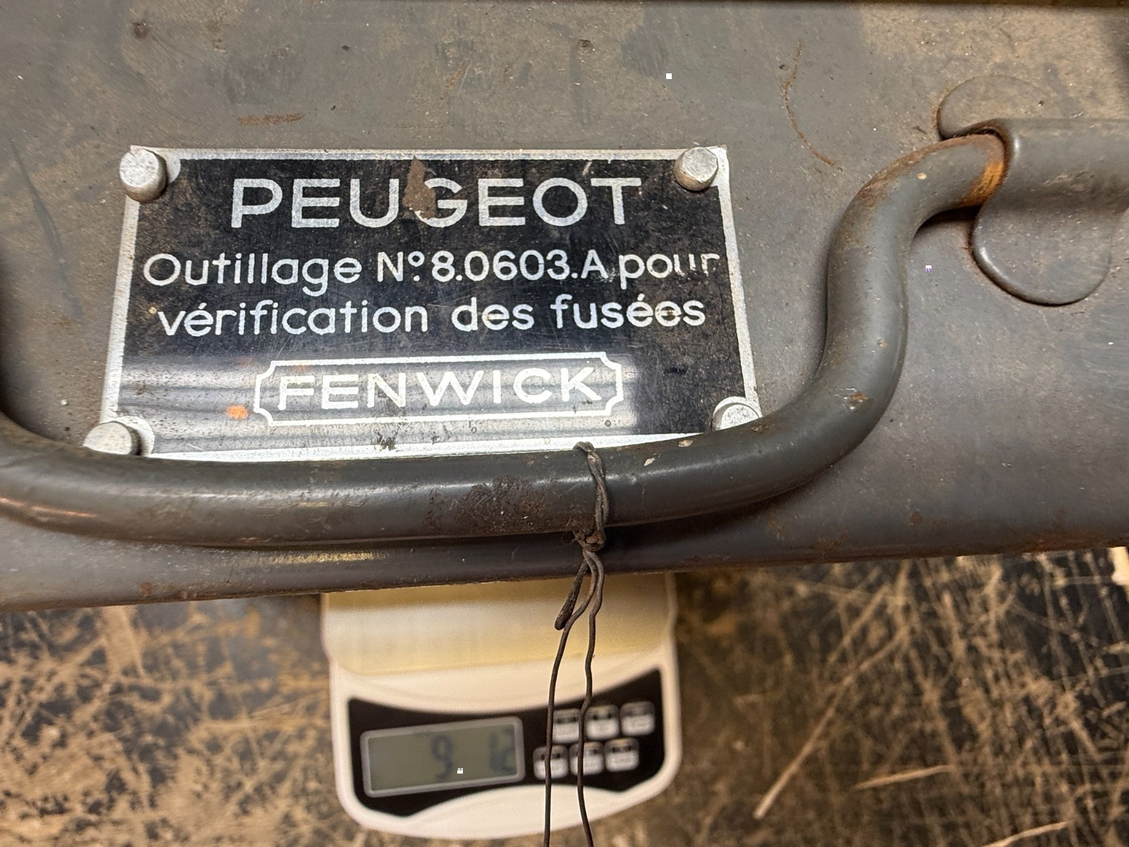 Peugeot Fenwick 8.0603.A Tool Service Kit