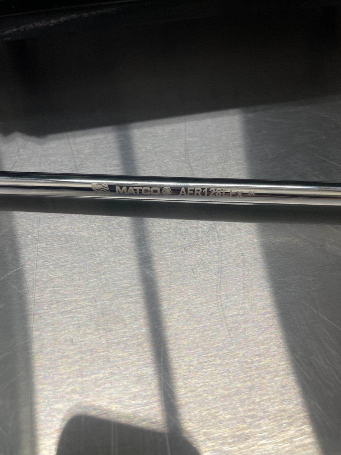 NEW! Matco 1/4″ DRIVE 13-3/4″ 88 TOOTH FLEX RATCHET ERGO HANDLE Purple AFR128LFP