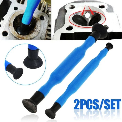 2pcs Grinding Sticks Lapping Car Valve Guide Remover Hand with Suction Cups Tool