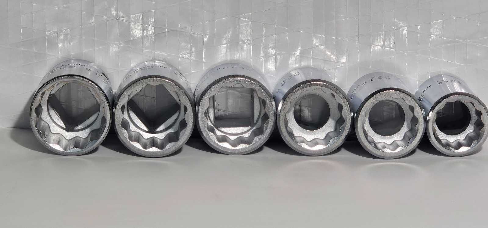 6 Pc’s. New Proto 3/4″ Drive chrome Socket STD Set 1-3/16″ To 7/8″ 12 pt.