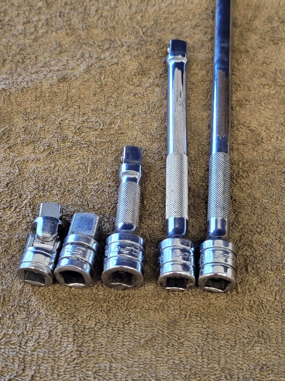 5 Snap-on Extension Universal Swivel Adapter Set 3/8″ Drive FXK 11 6 3″ FU80A A2