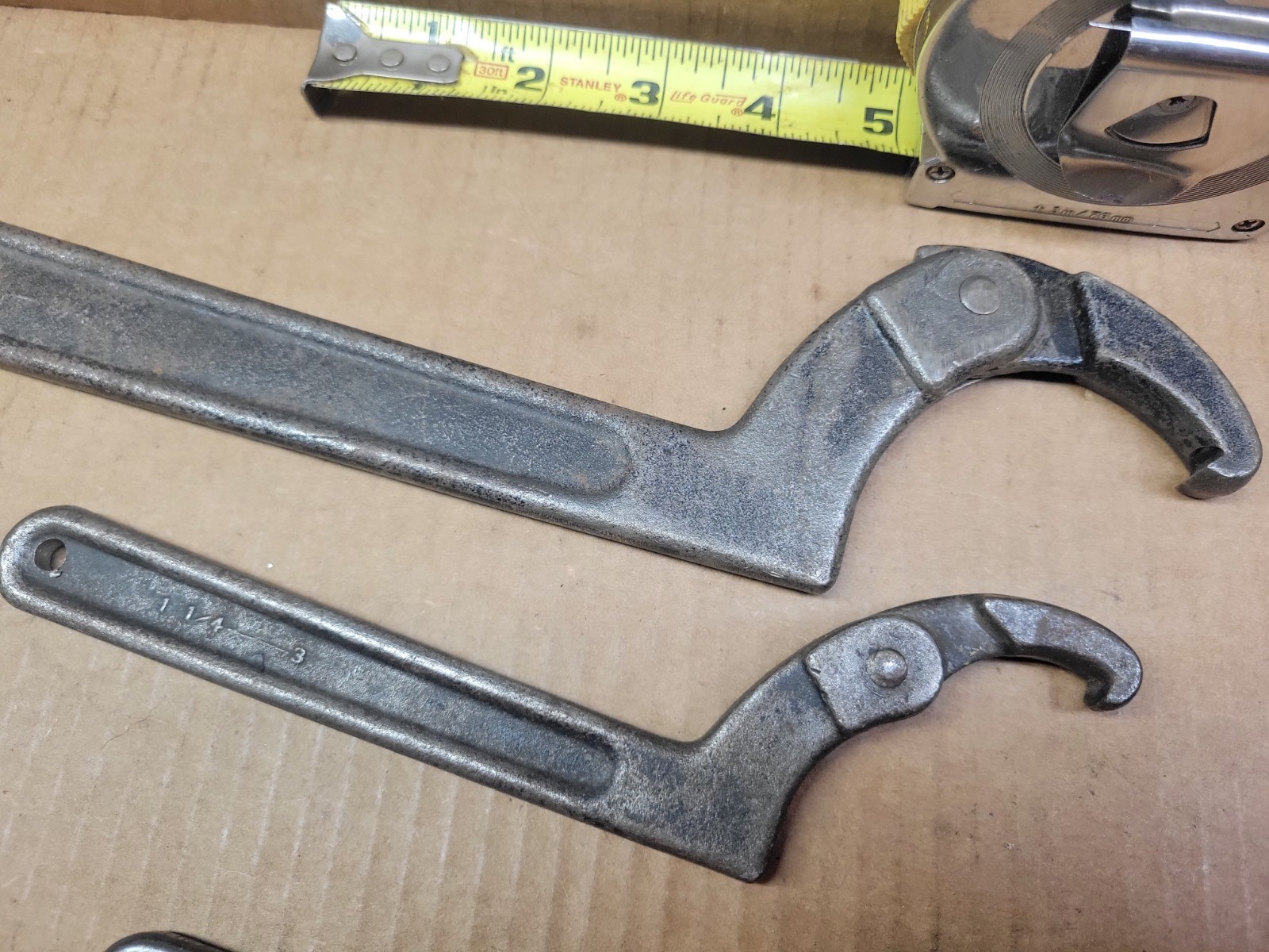 Armstrong Proto Fairmount 3-Piece Adjustable Hook Spanner Wrench Set