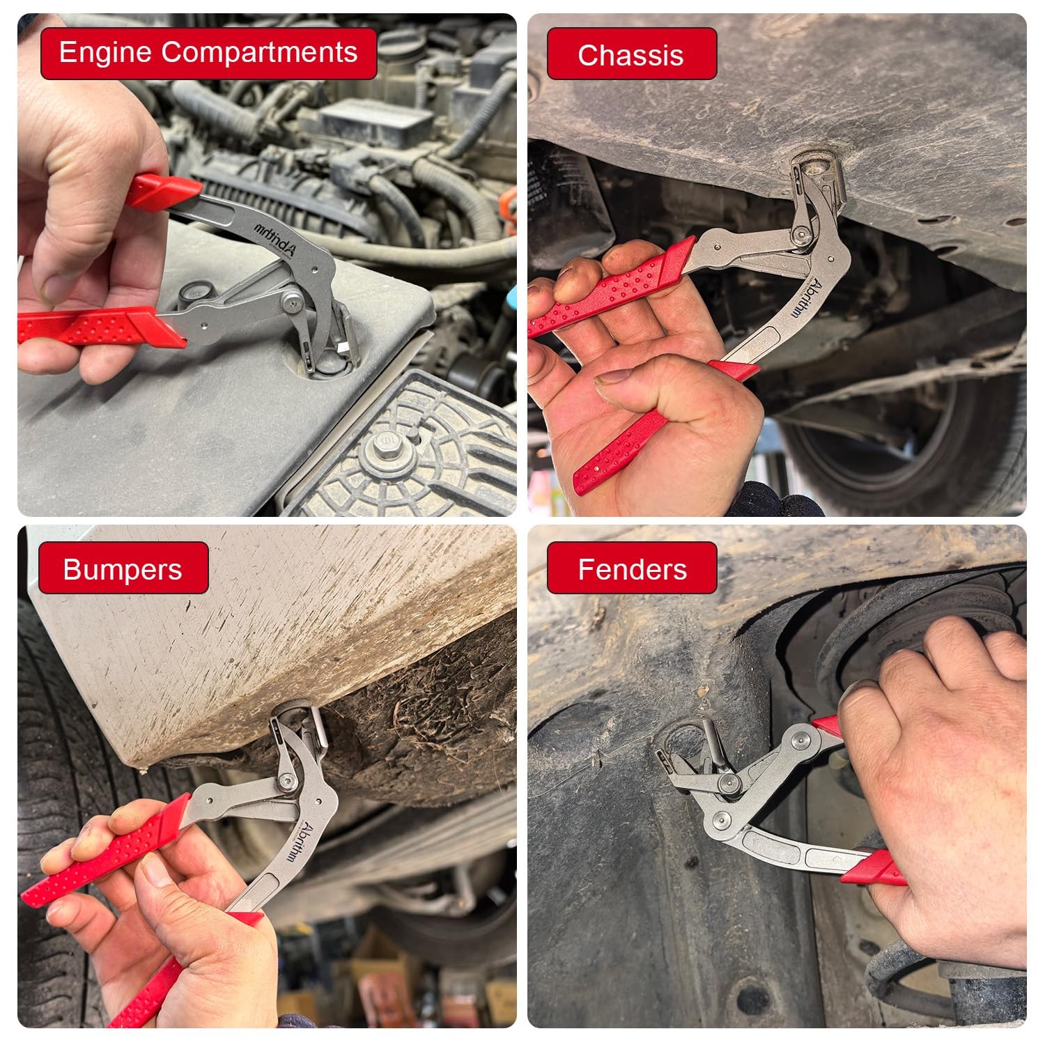 Car Clip Pliers, Professional Auto Removal Pliers Tool, Panel Red