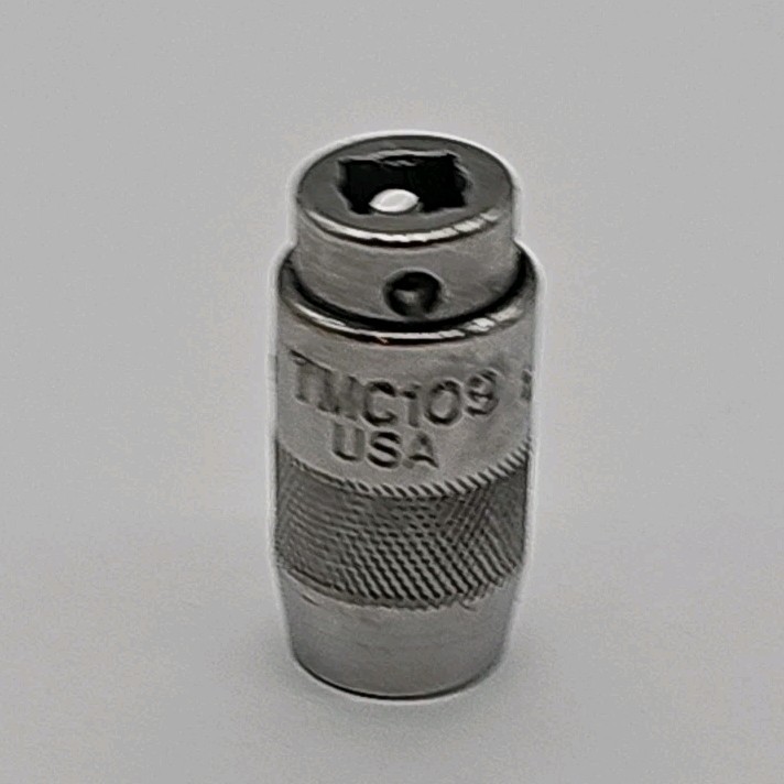 Snap On TMC109 1/4” Drive To 1/4” Hex Bit Quick Change Coupler Made In USA!