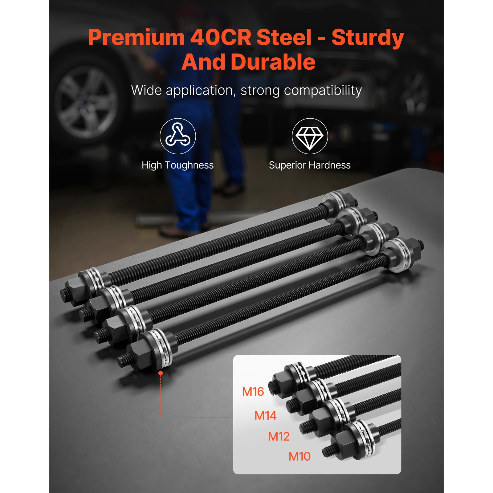 Uimoso 26PCS Pull & Press Sleeve Kit for Bush and Bearing Removal & Installation
