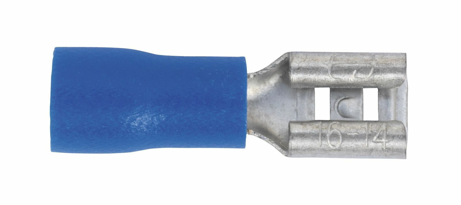 Sealey BT19 Push-On Terminal 4.8mm Female Blue Pack of 100