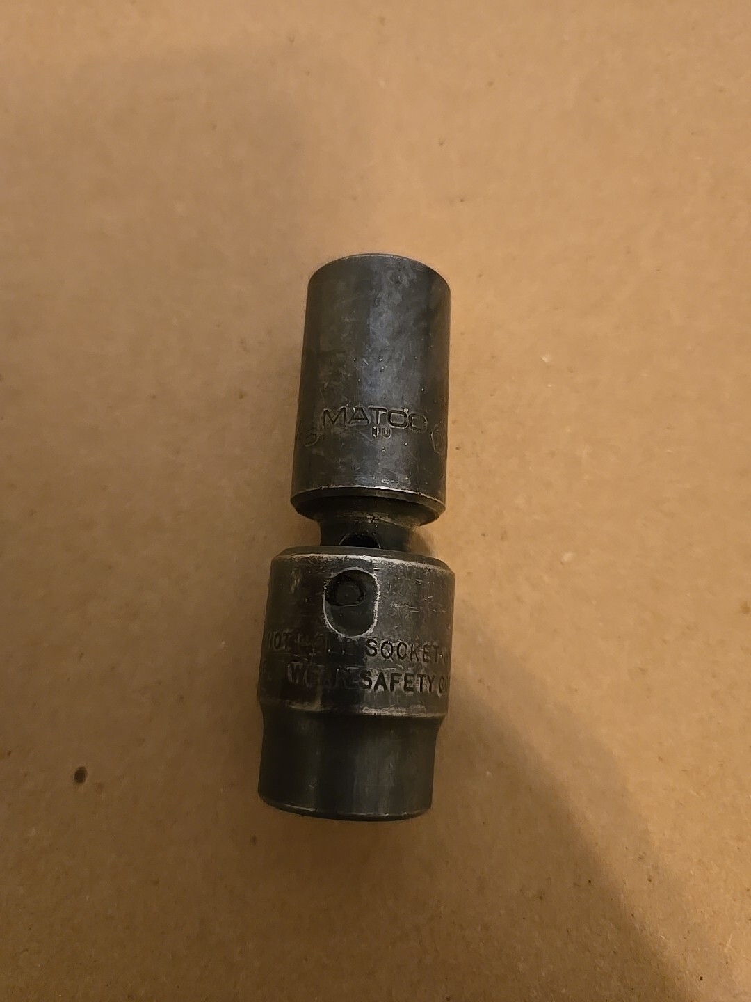 Matco Tools 3/8″ Drive 1/2″ 6PT Deep Impact Universal Swivel Socket BDUP186A