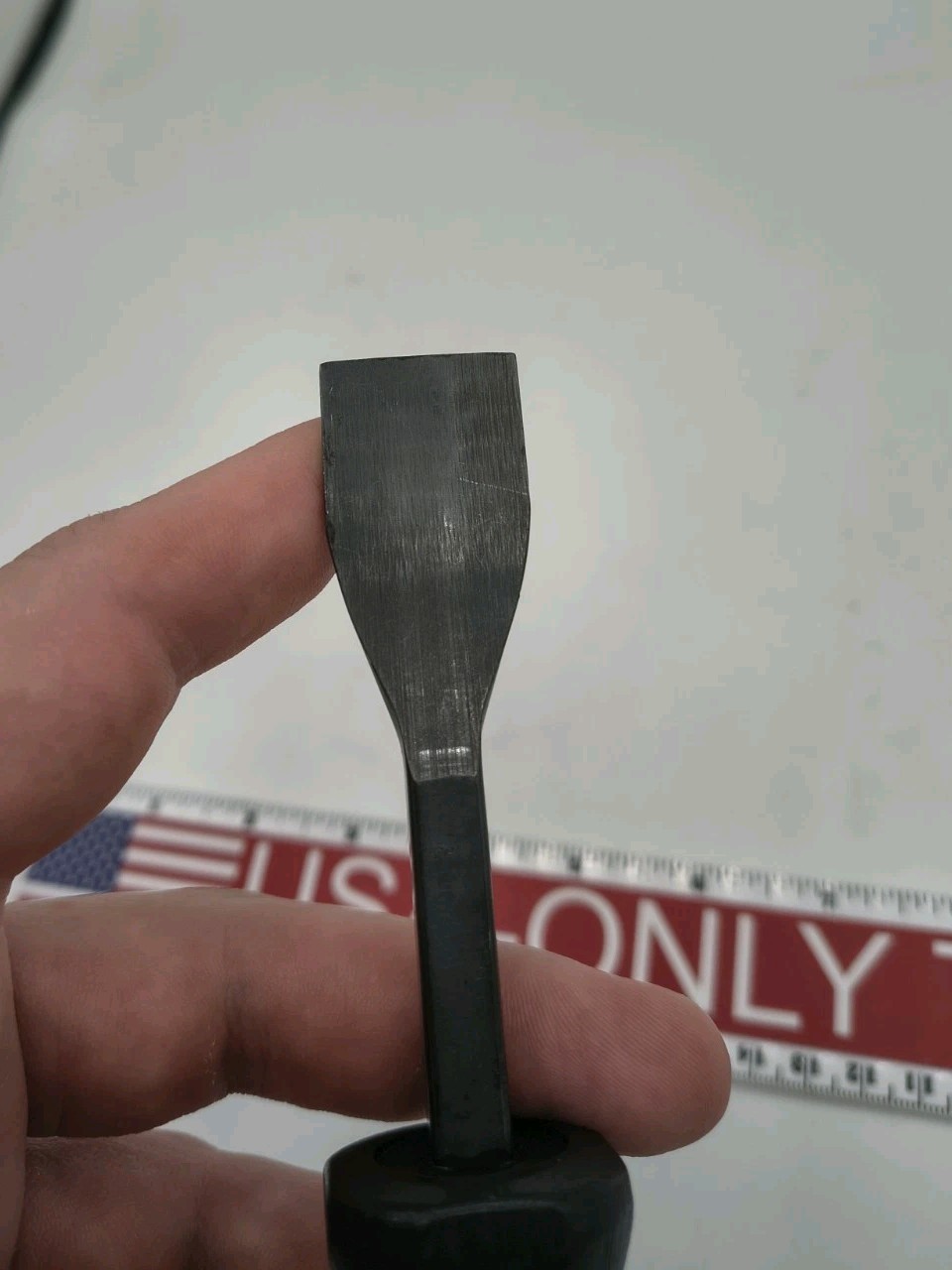 Snap On CSA8C Rigid Carbon Scraper Black Hard Handle Made in USA