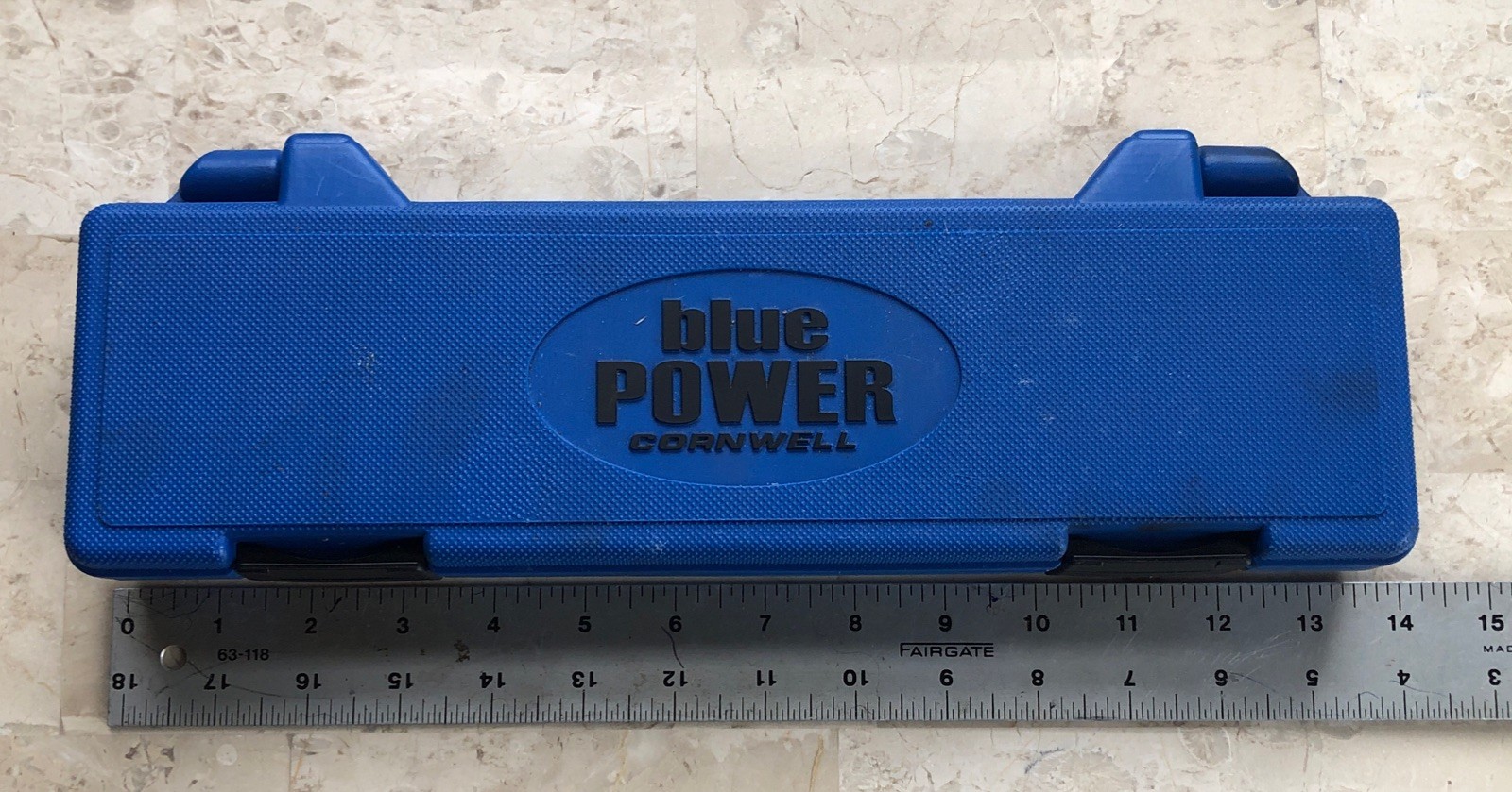 CORNWELL BLUE POWER No. CBP2L SOCKET SET BOX: BOX ONLY NO SOCKETS INCLUDED