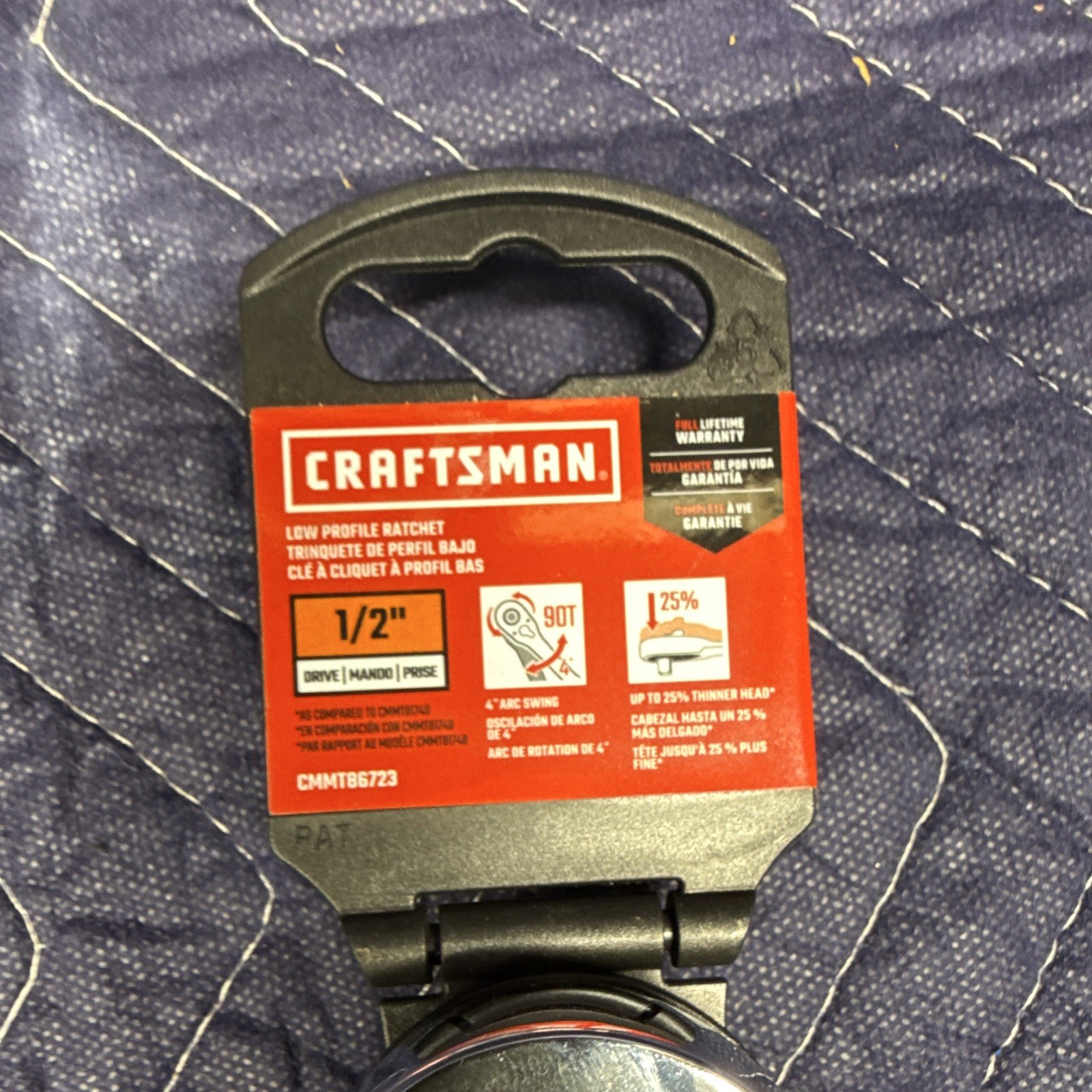 Craftsman 1/2″ CMMT86723 Ratchets Pack of 3