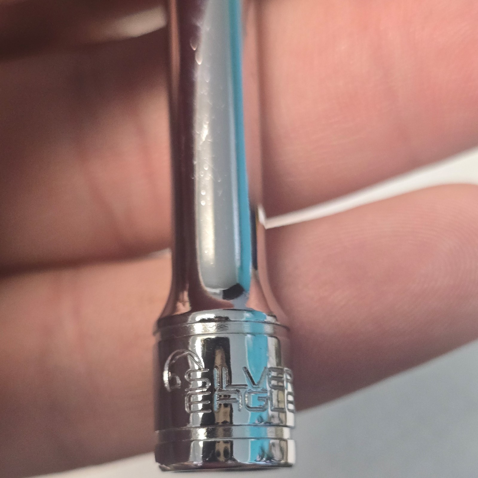 Matco Tools Silver Eagle 1/4″ Drive 6 in Socket Extension Knurled AX6KSE Chrome