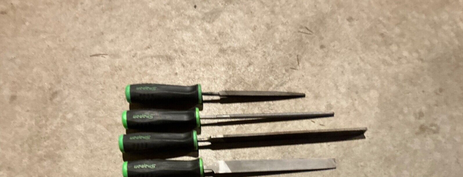 Snap-On Tools USA SGHBF500A Mixed File Set (1) Triple Square (2) Mill (1) Round
