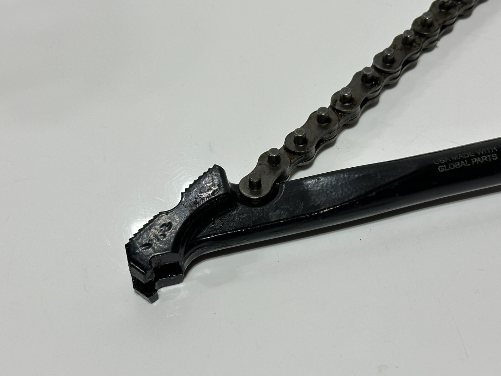 NEW Proto Tools USA Made J801 Chain Wrench, Black Steel