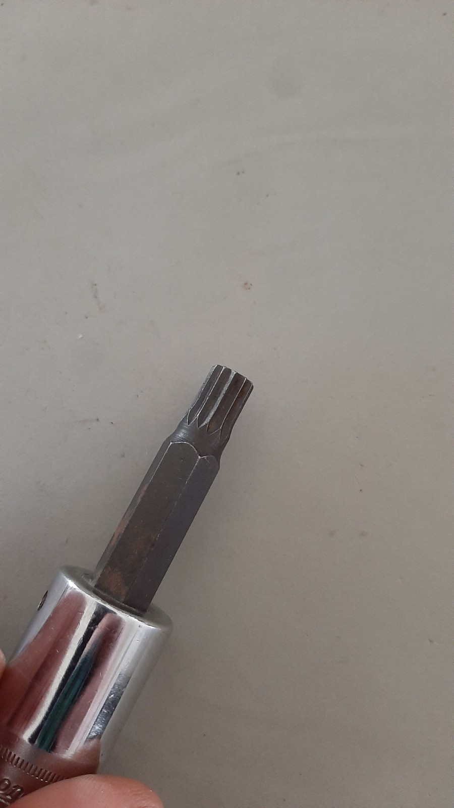 Snap-on STSM10B 1/2″ Drive 10mm Triple Square Bit Driver Socket USA 627