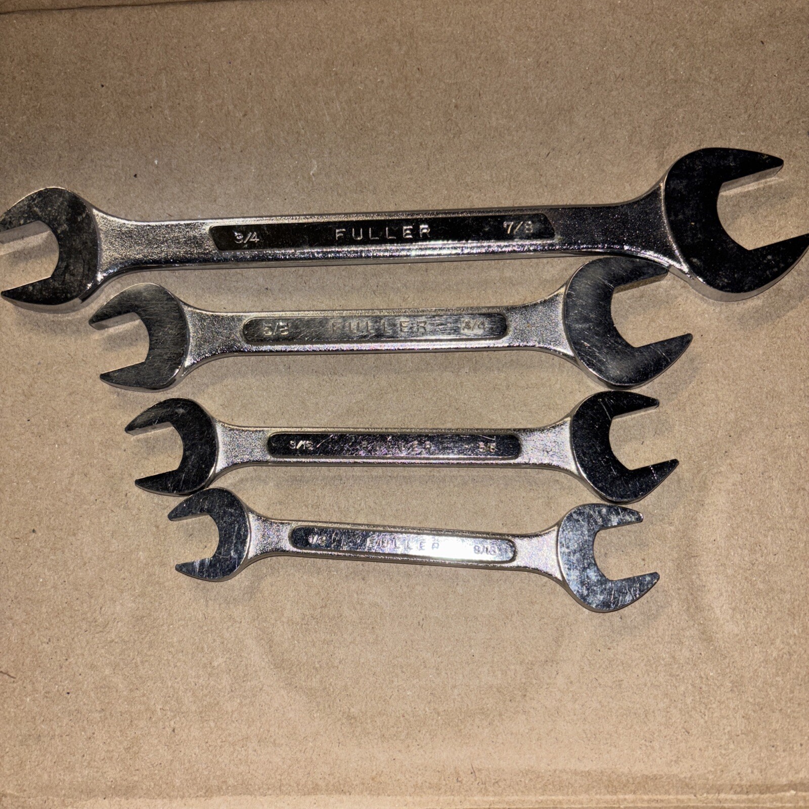 Wrenches Fuller 1/2-9/16, 9/15-5/8, 5/8-3/4, 3/4-7/8