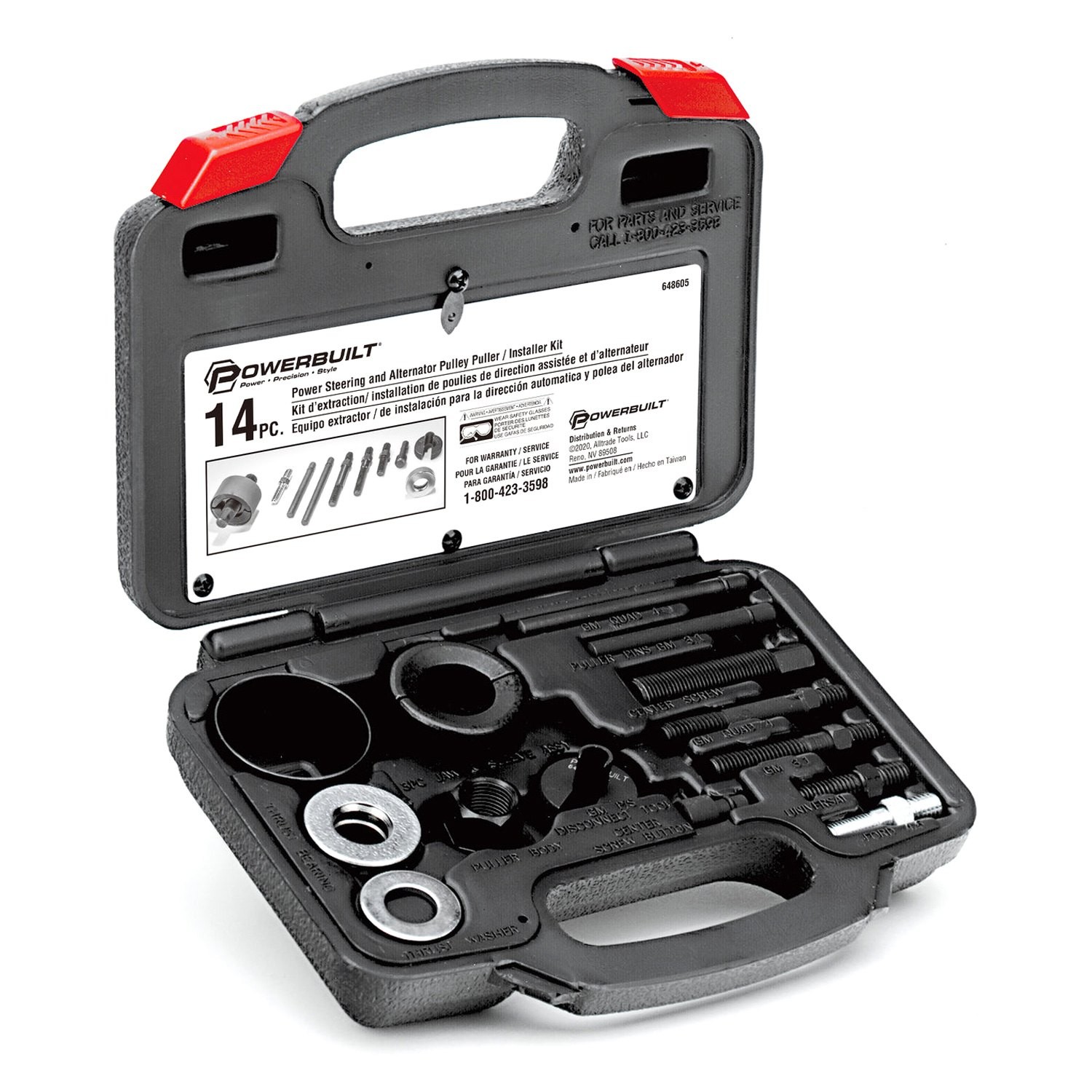 Powerbuilt 14-Pc Pulley Remover & Installer Kit