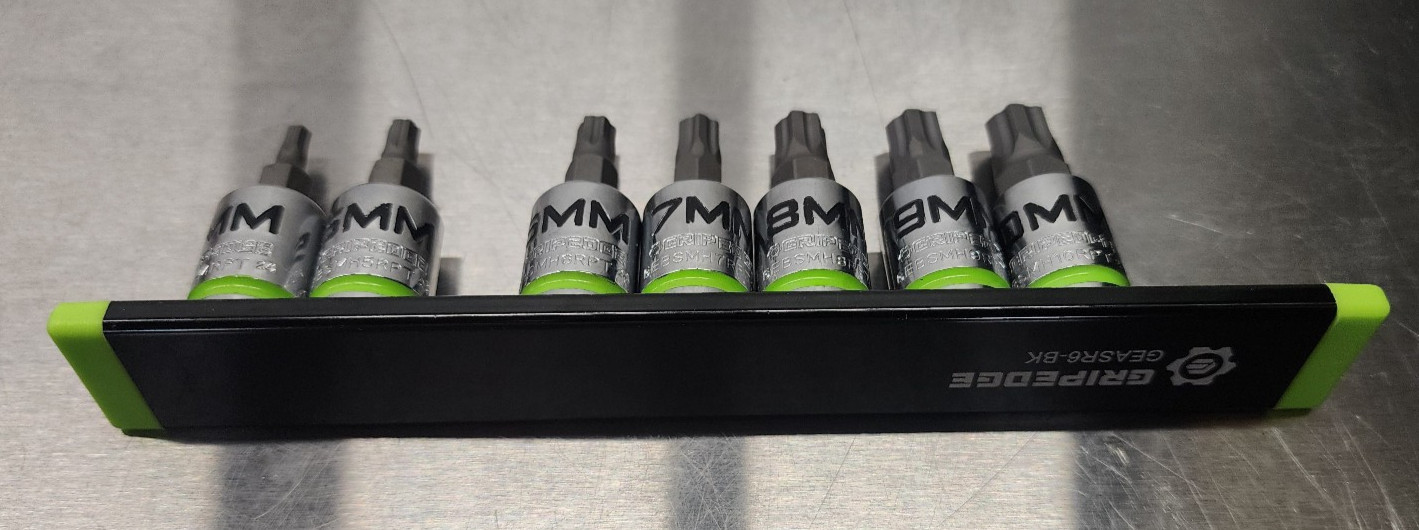 Grip Edge 3/8″ Drive 7PC Metric Hex Socket Set Short – GE7BSMHSRPT