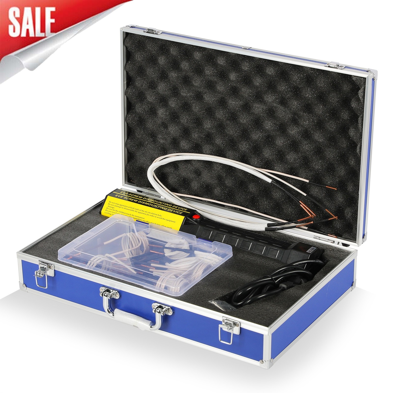 Magnetic Induction Heater Kit with 8 Coils for Rusty Screw Removing