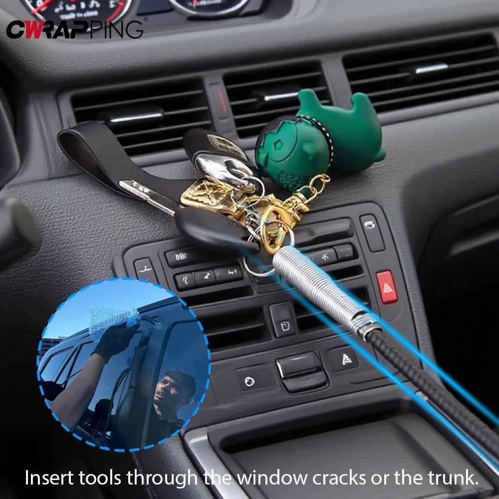 Car Door Opener Tool Stainless Steel Handheld Auto Unlock Emergency Repair