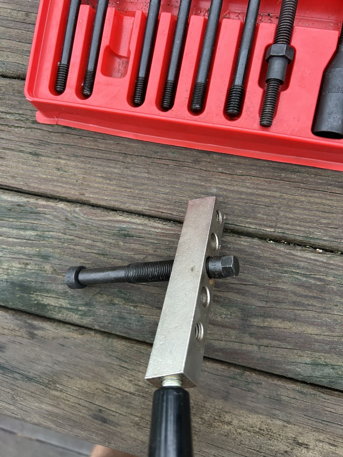 Snap On Steering Wheel Puller Disconnect Set CJ131
