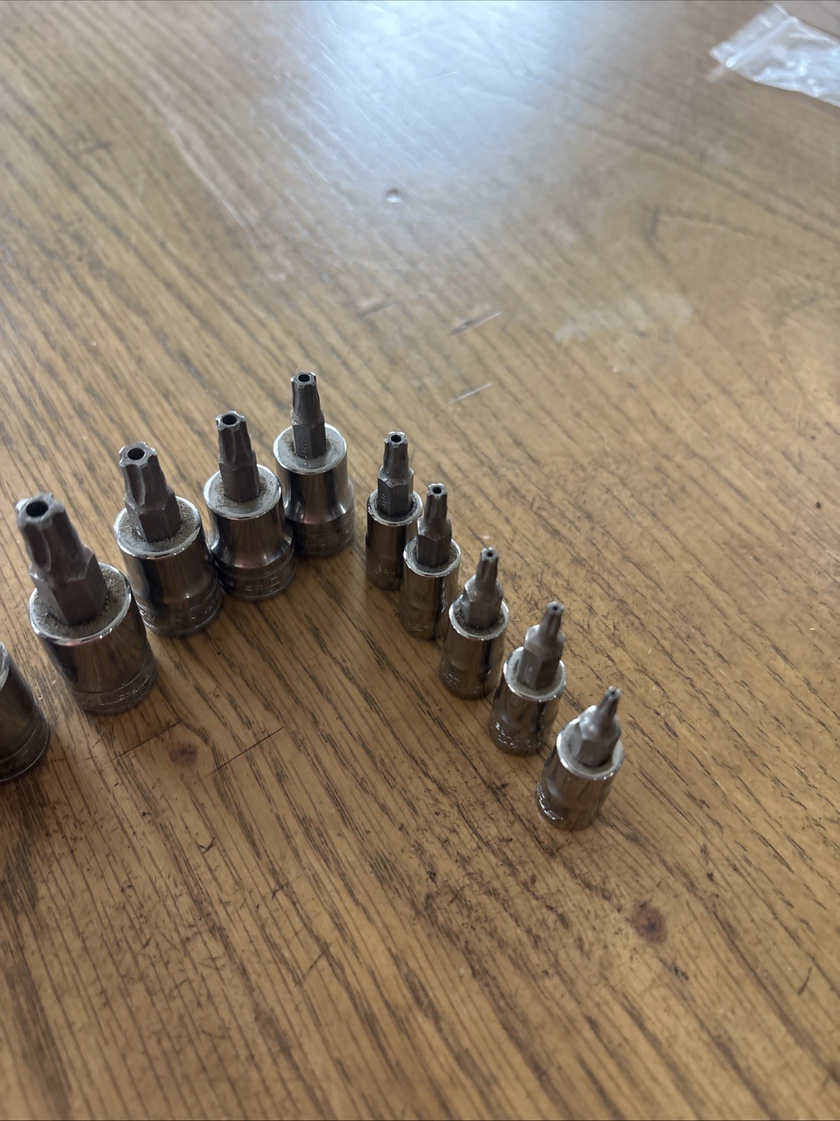 Snap-On 211EFTXRTPY 8IPR-55IPR 11 Piece Tamper-Resistant TORX Plus Socket Set US