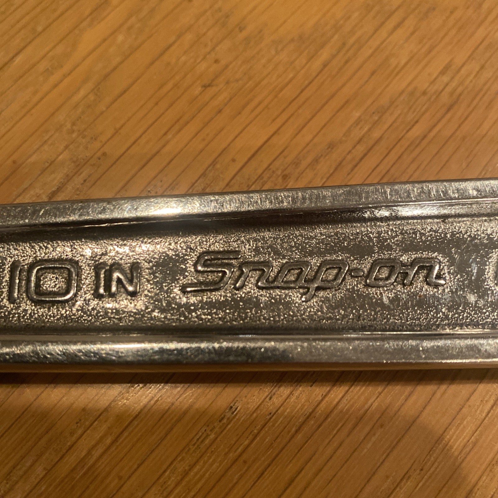 Snap-On Tools AD10 10″ 250mm Adjustable Wrench Chrome Made in USA