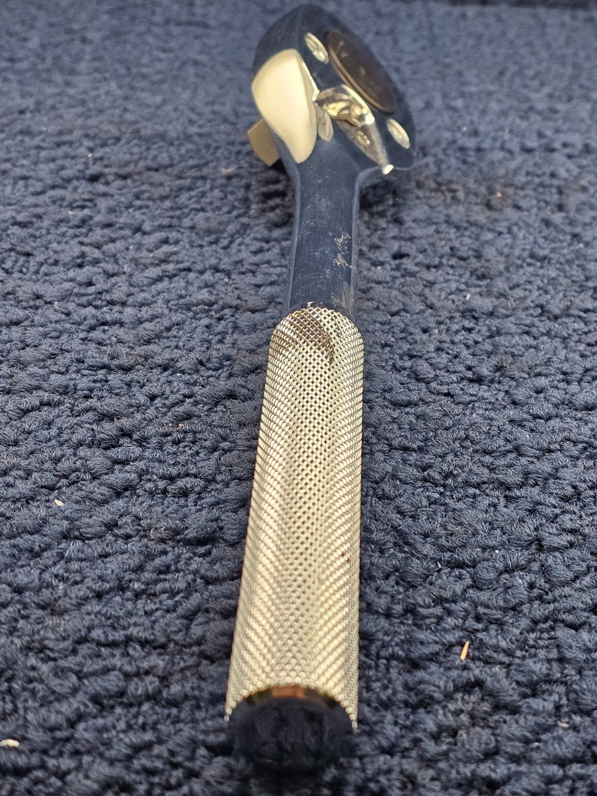 Proto 5449: 1/2 in Drive 10 in. Long Pear Head Standard Ratchet, Chrome Polished
