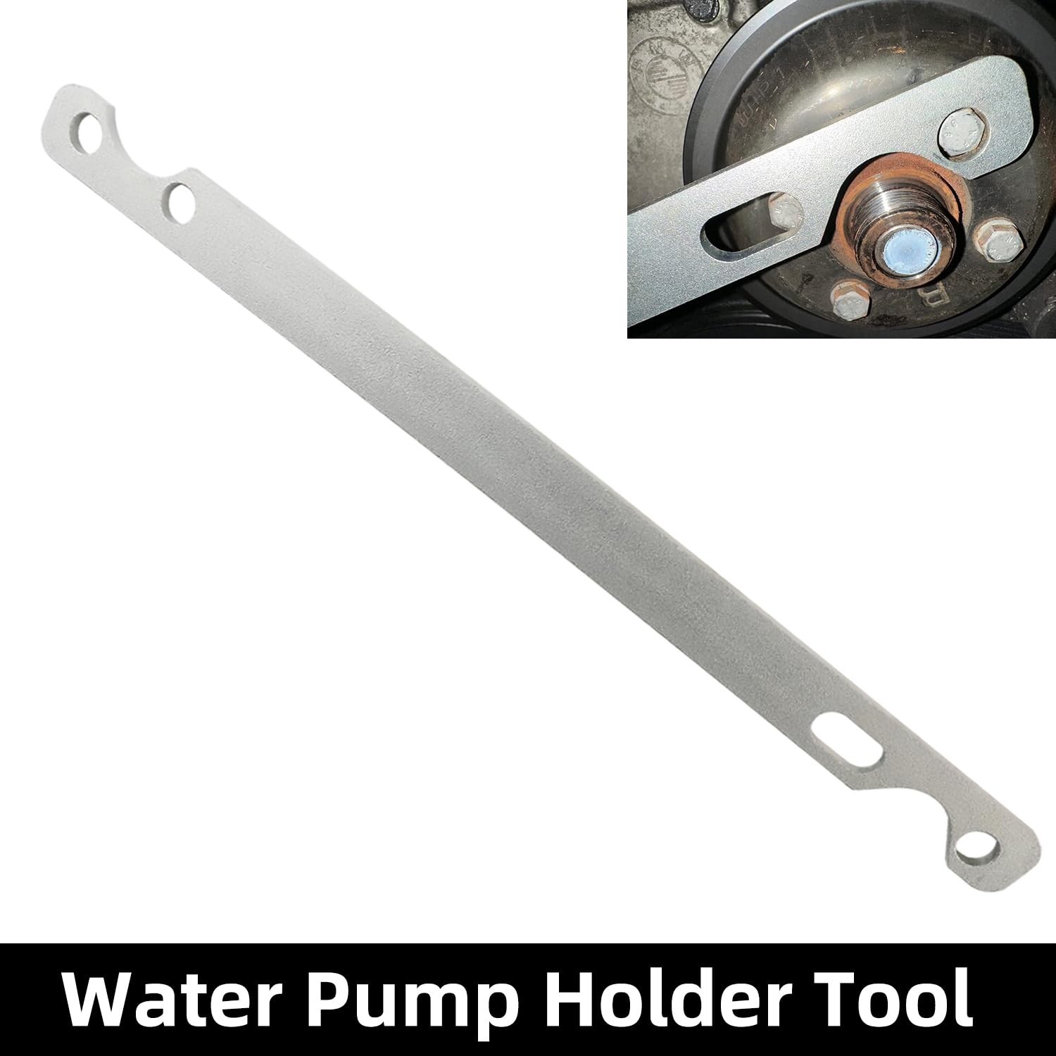 Automotive Fan Clutch Nut Wrench & Water Pump Pulley Holder Tool for BMW 32mm 36