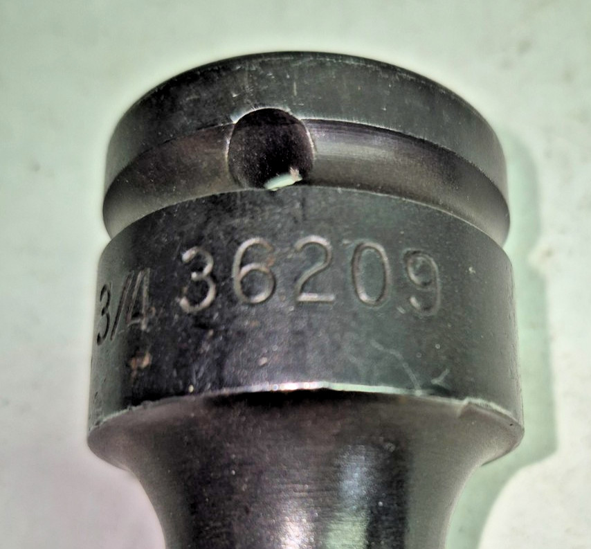 ALLEN 3/4″ DRIVE IMPACT EXTENSION 12″ LONG 36209 MADE IN USA