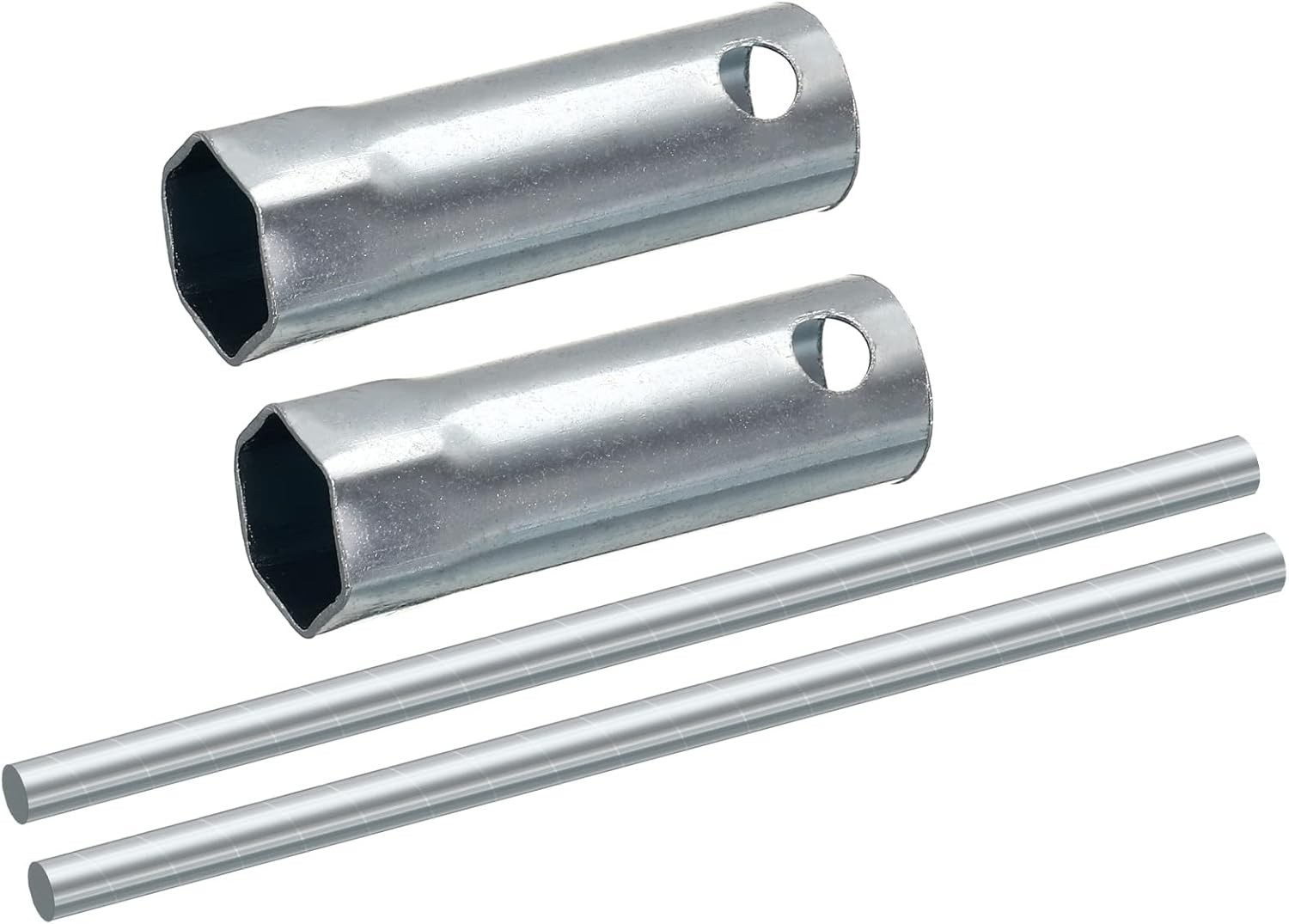 uxcell 16mm Universal Ignition Spark Plug Spanner Wrench Socket 2 Pcs