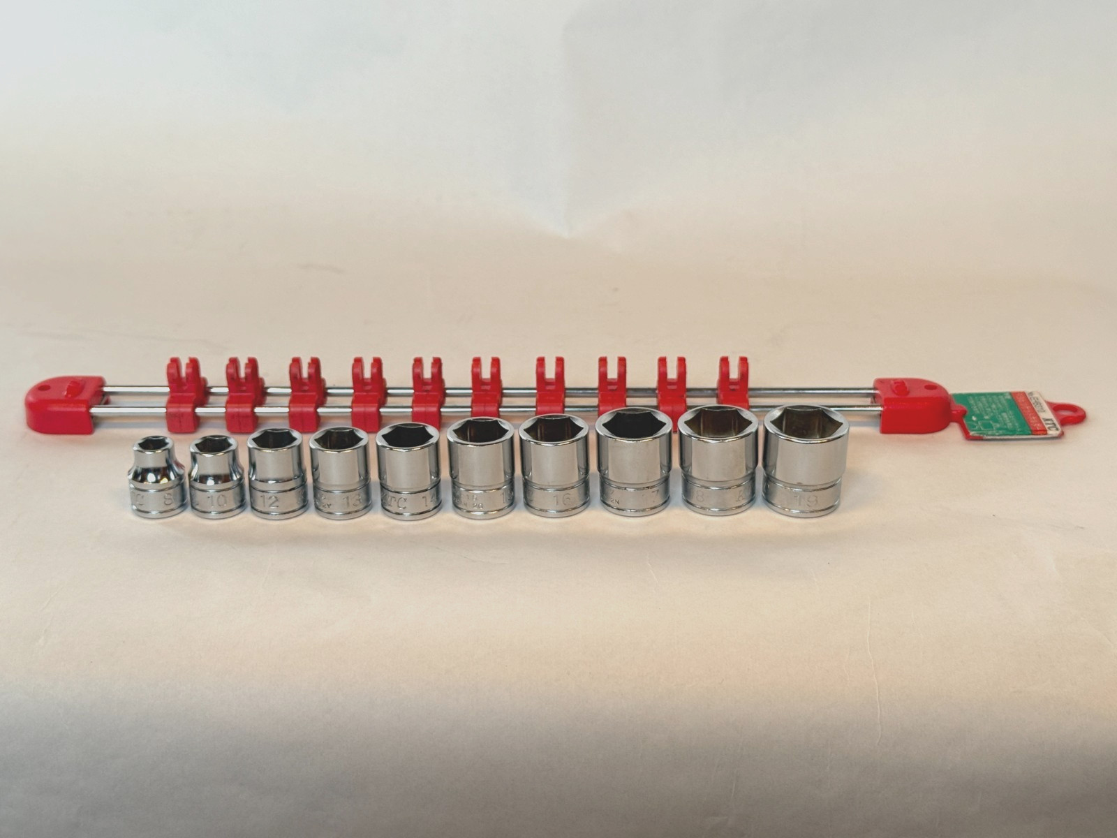 KTC 3/8 Drive Metric Socket Set 8 10 12 13 14 15 16 17 18 19 mm Japan