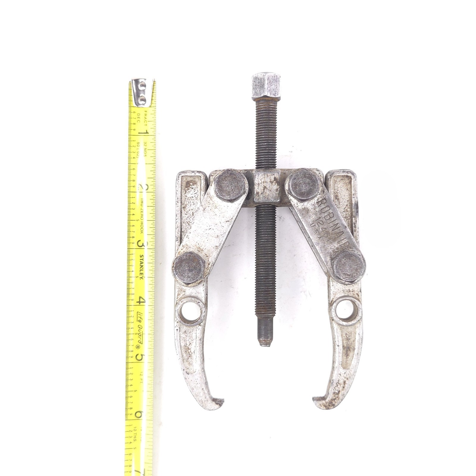Robinair 12461 2-Jaw Gear Puller For Bearings Remover HVAC Tool Steel USA