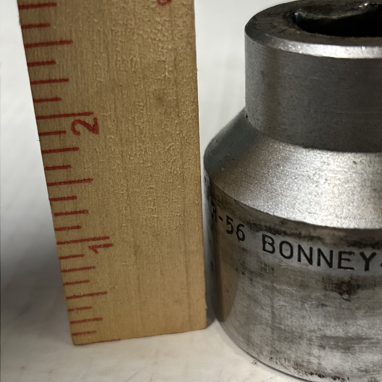 BONNEY R56, 3/4″ drive 12pt Shallow Socket, Size 1-3/4″ Chrome USA