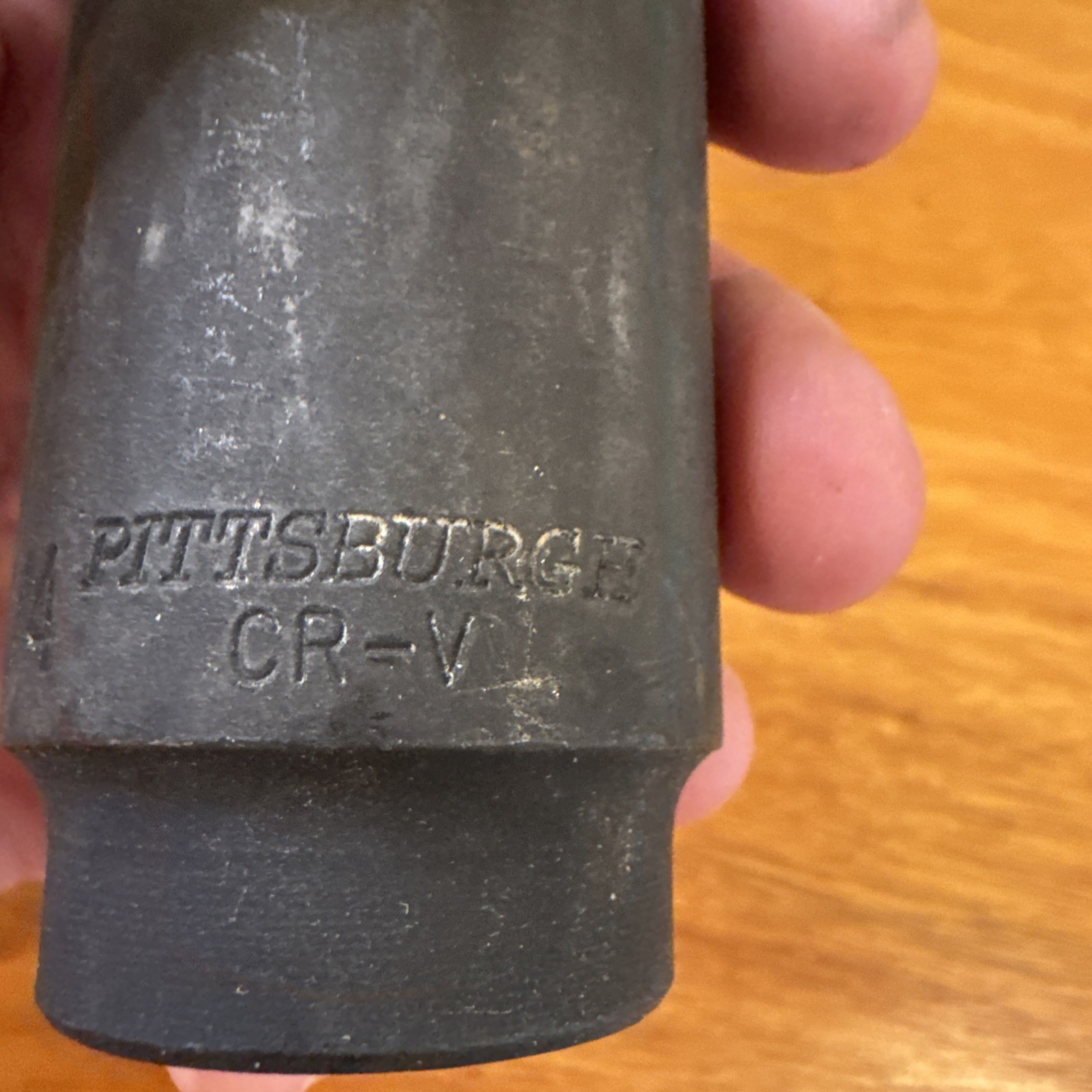 12 Pcs Pittsburgh Impact Socket Set 1/2″ Drive 7/16 to 1-1/4″ 6 Point Great Cond