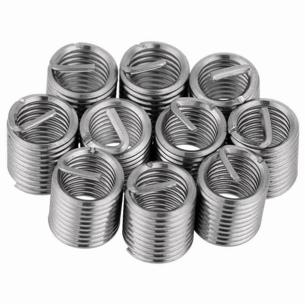 Metric Thread Repair Insert Kit M5 M6 M8 Helicoil Car Pro Coil Tool