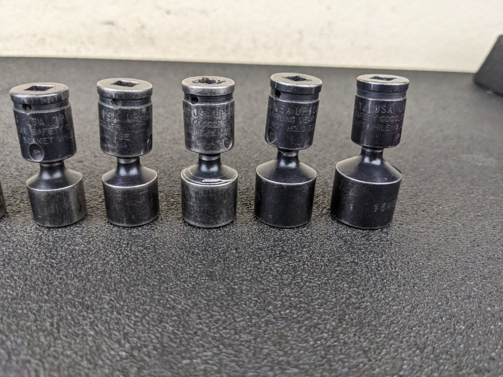 #bn810 Cornwell TSMUP0212SP 11pc 1/4″ Metric Universal Socket Set 5-15mm 6 Point