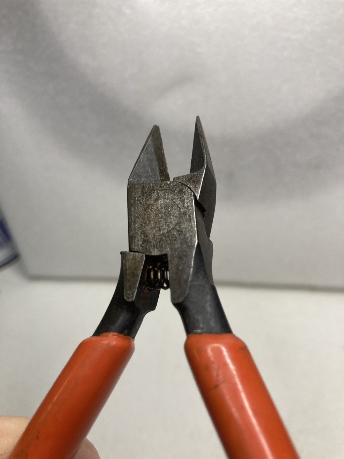 Snap-on E710 Electronic Cutters Precision Side Cutters USA Made.-ST
